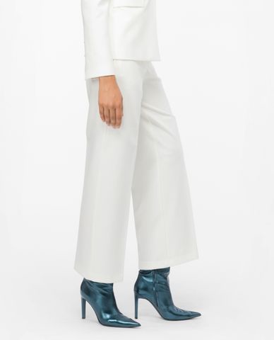  PINKO - Quần ống đứng lưng cao phối xếp li Pei 