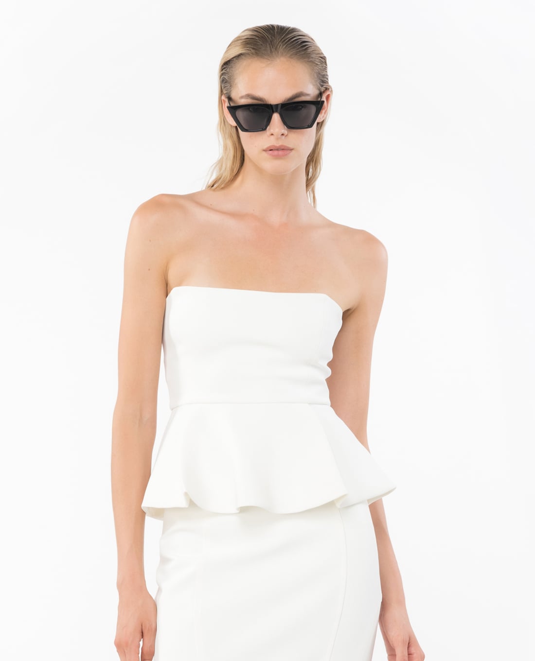 PINKO - Áo croptop cúp ngực Magnetone