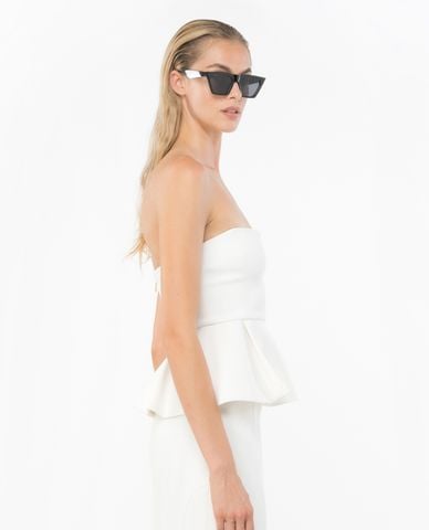  PINKO - Áo croptop cúp ngực Magnetone 