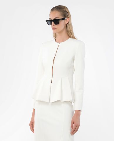  PINKO - Áo blazer nữ tay dài dáng xòe Megnone 