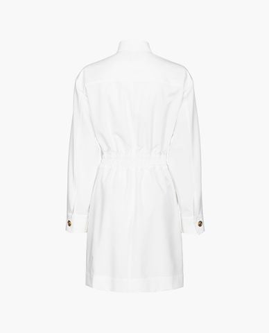  PINKO - Đầm sơ mi mini tay dài nhấn eo 