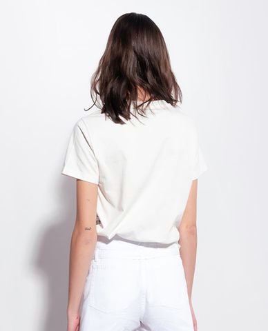  PINKO - Áo thun nữ cổ tròn tay ngắn Acquasparta 