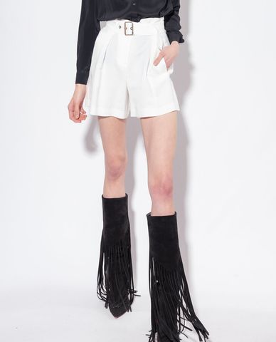  PINKO - Quần shorts nữ ống rộng Semplice 