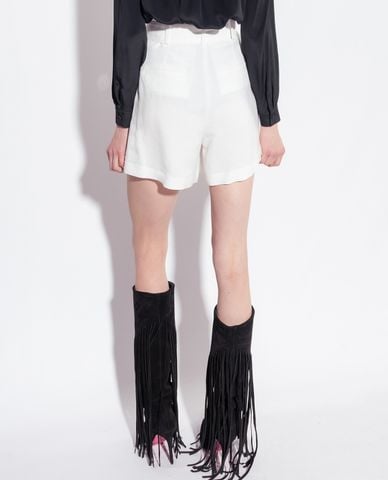  PINKO - Quần shorts nữ ống rộng Semplice 