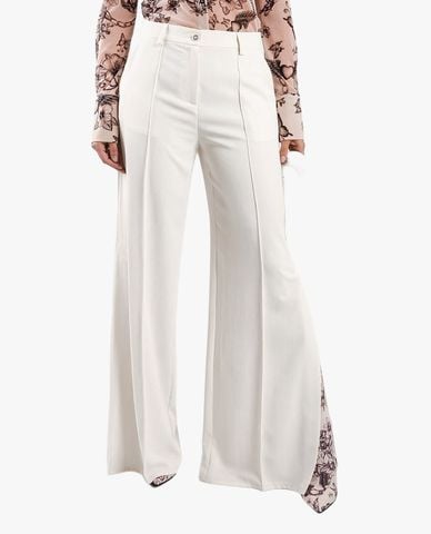  PINKO - Quần nữ ống rộng lưng cao Pureza 