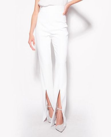  PINKO - Quần nữ ống đứng xẻ tà Zannone 