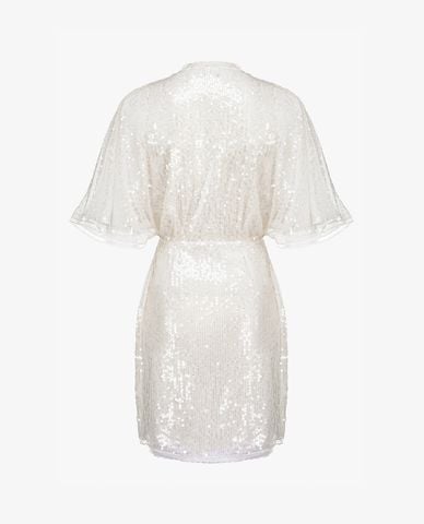  PINKO - Đầm mini cổ chữ V phom ôm thời trang 