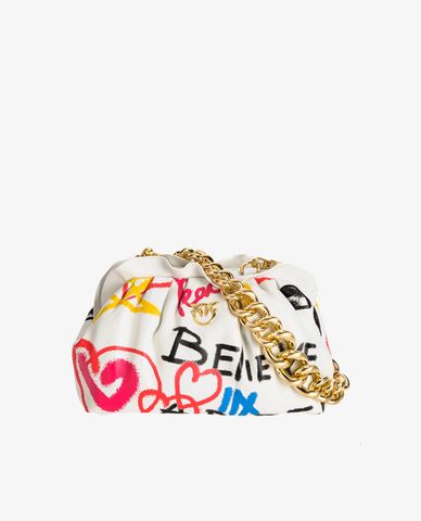  PINKO - Túi đeo vai nữ Mini Chain Clutch 