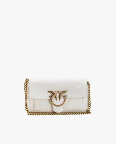  PINKO - Túi đeo chéo nữ chữ nhật Love Pocket 