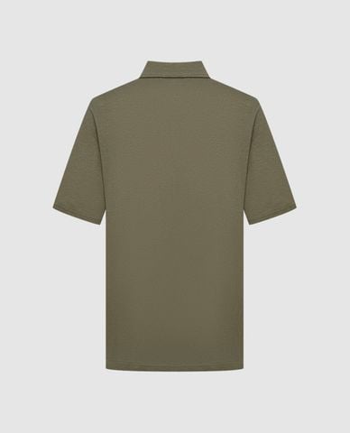  URBAN REVIVO - Áo polo nam cổ bẻ tay ngắn Button Half Placket 