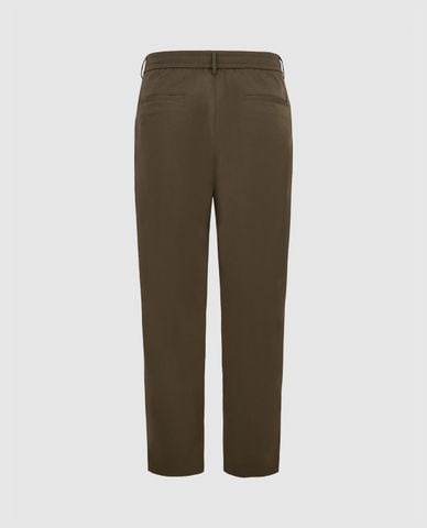  URBAN REVIVO - Quần nam ống đứng xếp li sang trọng 