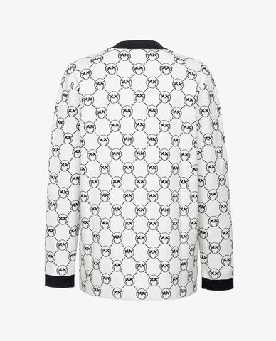  PINKO - Áo cardigan nữ cổ V tay dài Tecnezio 