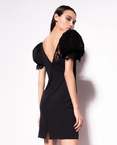  PINKO - Đầm bút chì mini tay ngắn Andalgala 