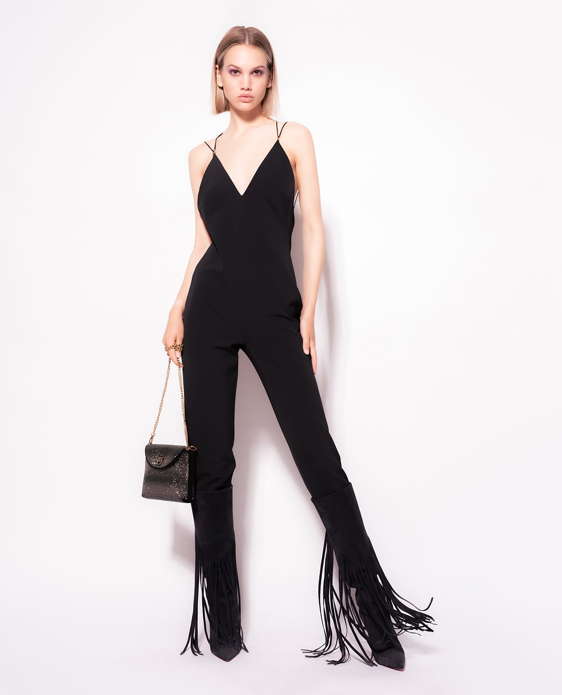PINKO - Jumpsuits nữ hai dây Salomone