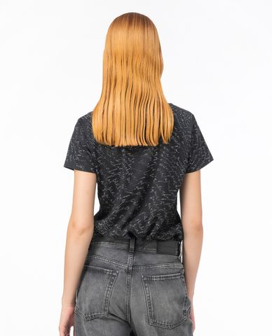  PINKO - Áo thun nữ cổ tròn tay ngắn Quentin 