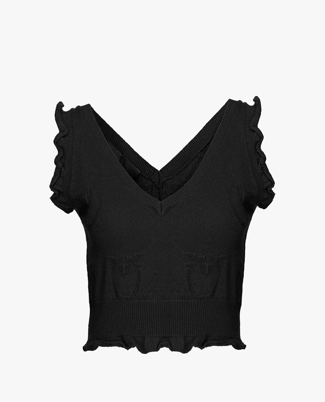 PINKO - Áo sát nách nữ cổ V Rospo