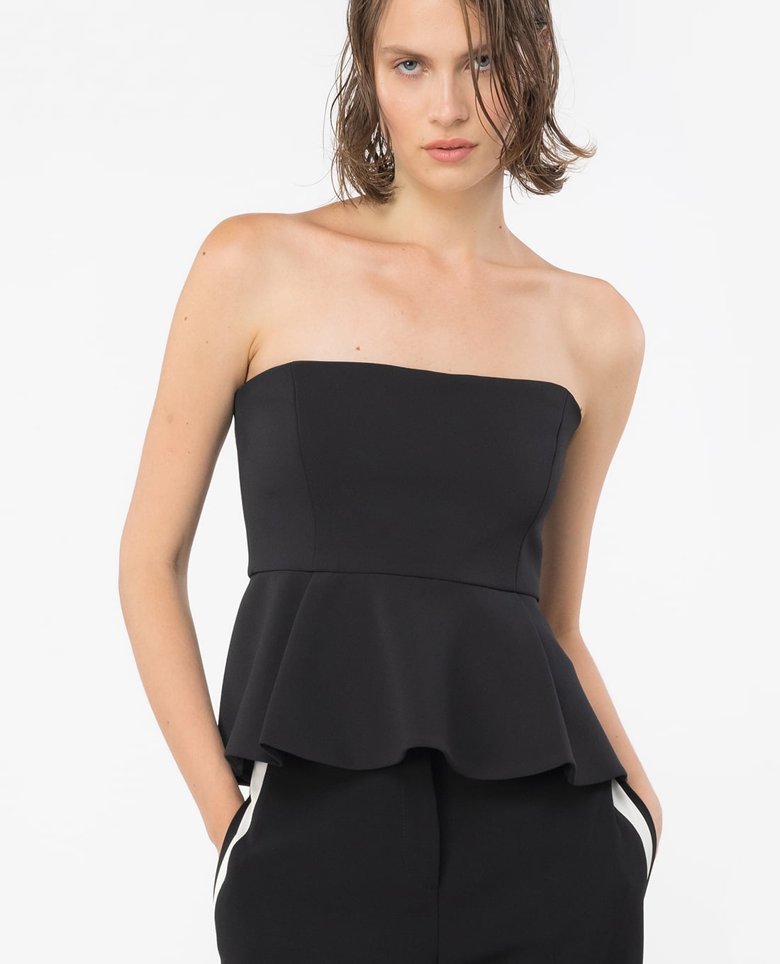 PINKO - Áo kiểu nữ cúp ngực Magnetone