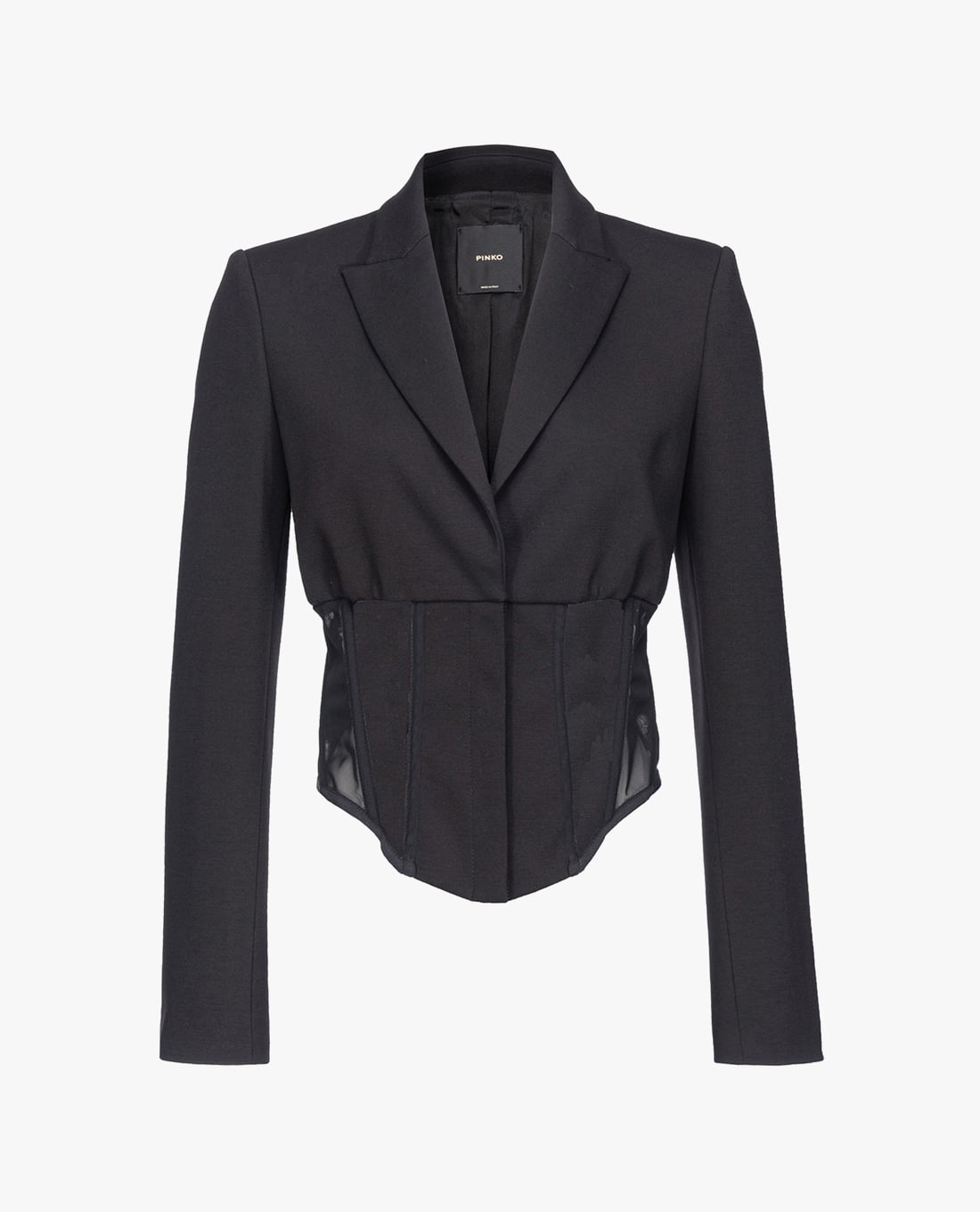 PINKO - Áo khoác nữ phom ôm Goldrake Giacca