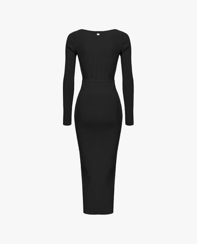  PINKO - Đầm body midi tay dài Cavallo 