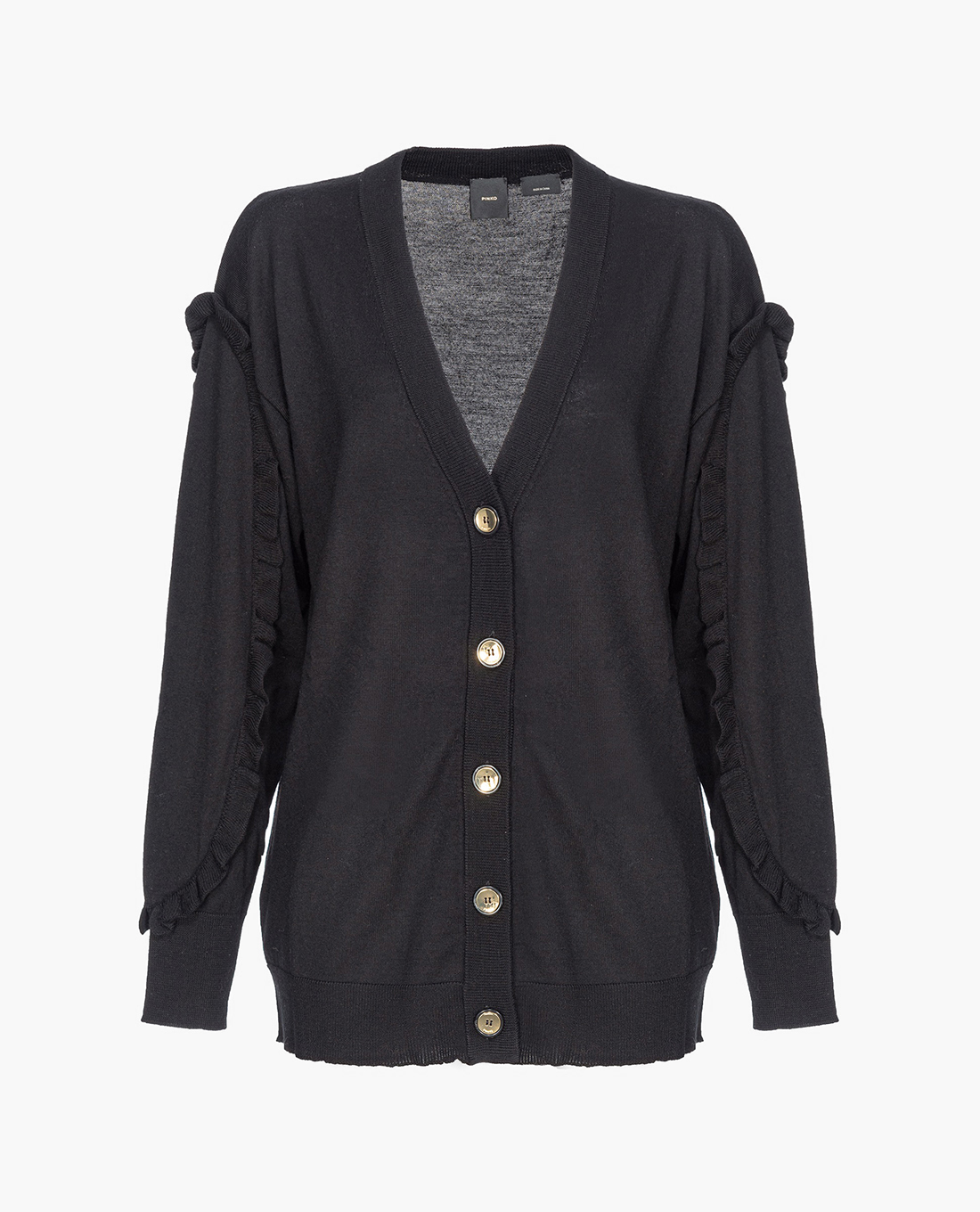 PINKO - Áo khoác cardigan nữ cổ V tay dài Agnello