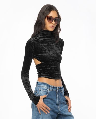  PINKO - Áo croptop nữ Maraiko 