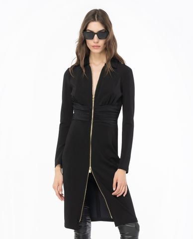  PINKO - Đầm midi khóa kéo Akane 