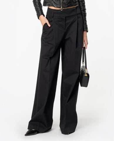  PINKO - Quần ống rộng lưng cao Proteo 