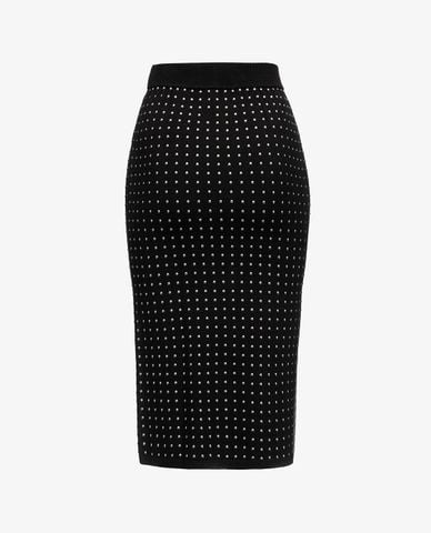  PINKO - Chân váy bút chì phối đinh tán Extradry Skirt 