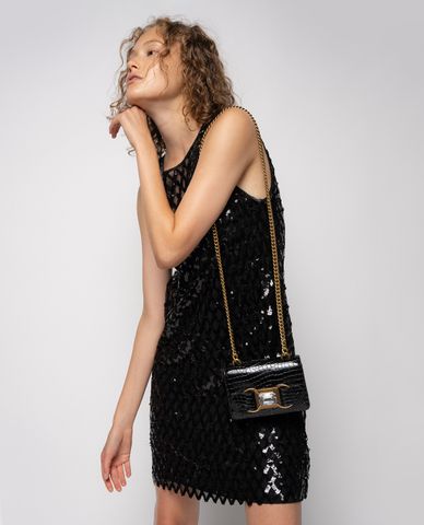  PINKO - Đầm body sát nách Sequin 