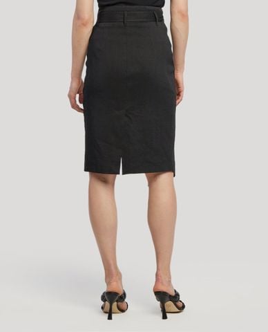  PINKO - Chân váy bút chì midi phối thắt lưng thời trang Ivra 