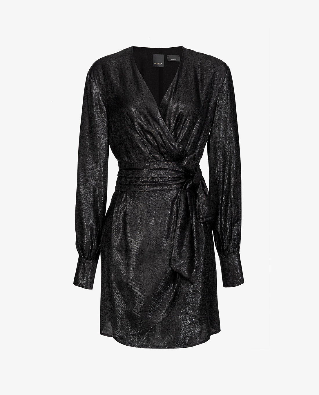 PINKO - Đầm mini cổ V tay dài thời trang Arianna