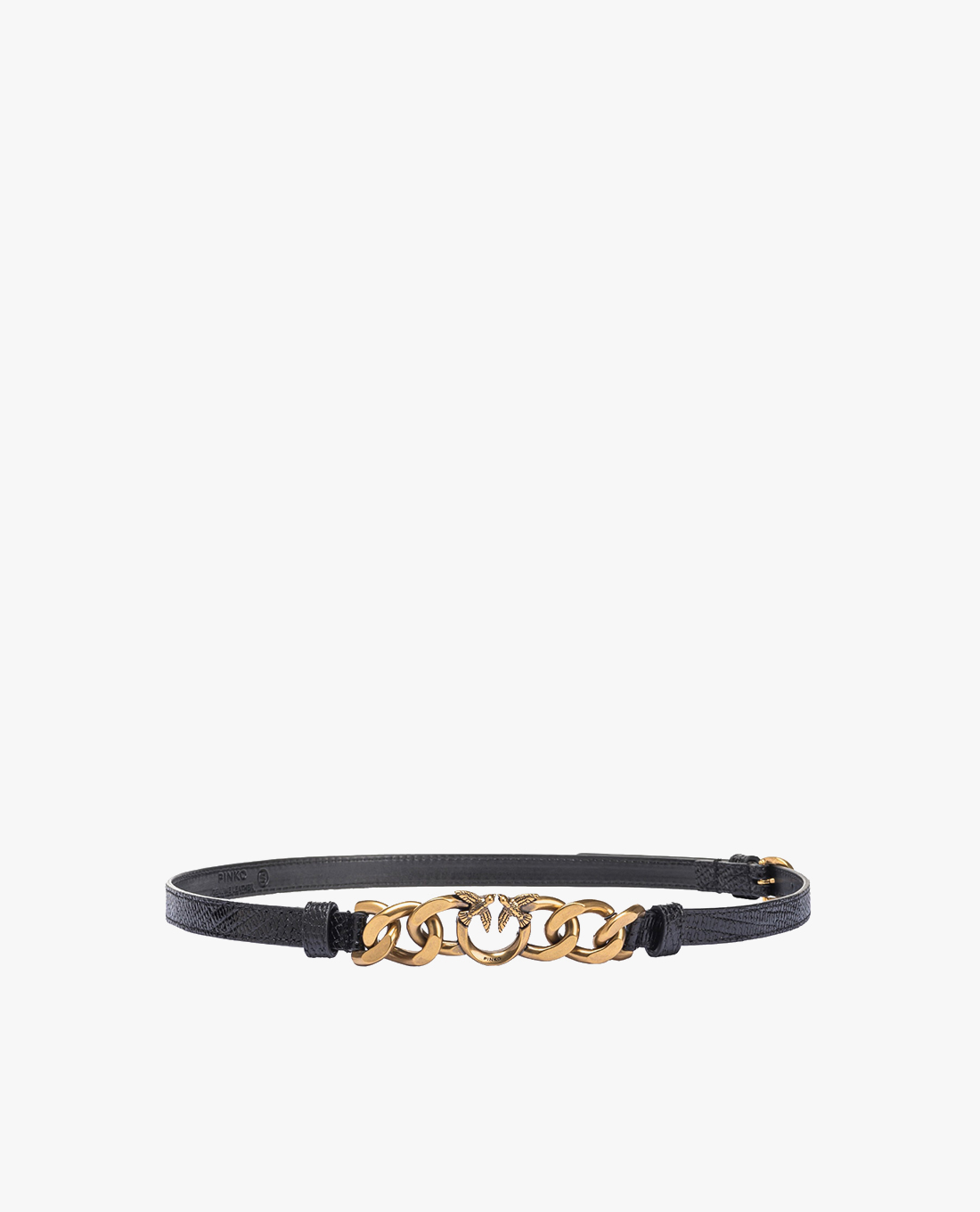 PINKO - Thắt lưng nữ bản nhỏ Love Night Chain