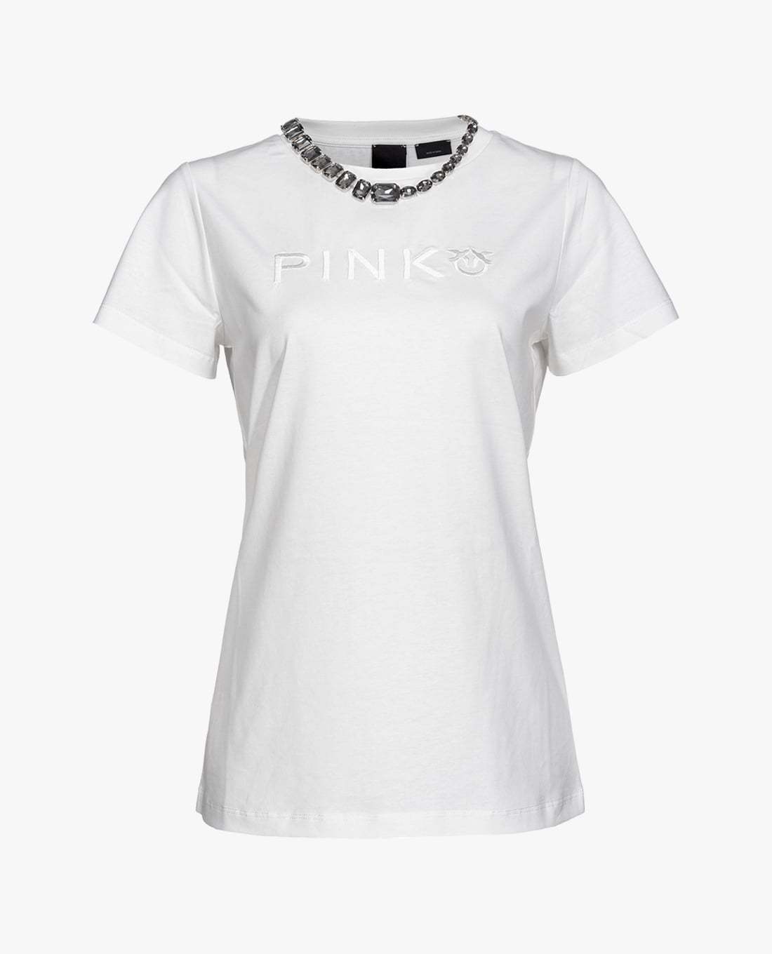 PINKO - Áo thun nữ cổ tròn tay ngắn Marcelle