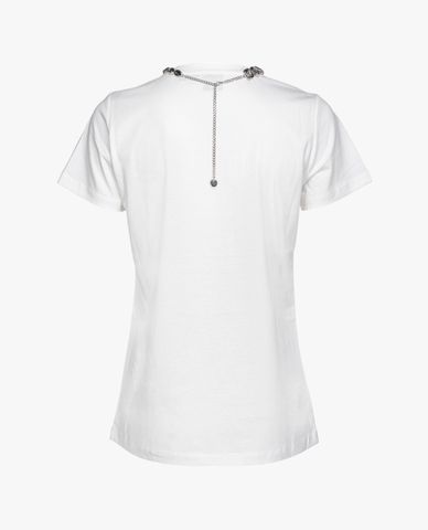  PINKO - Áo thun nữ cổ tròn tay ngắn Marcelle 