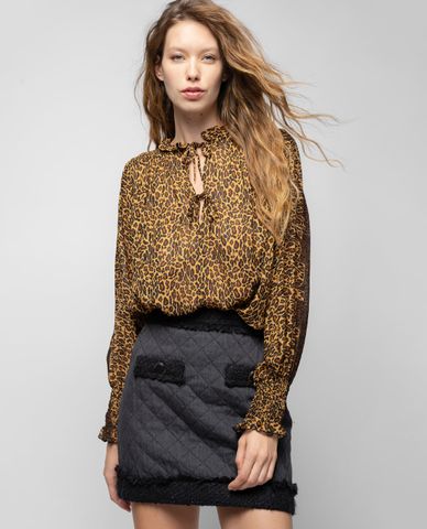  PINKO - Áo kiểu nữ tay dài Spotted 