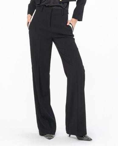  PINKO - Quần nữ ống rộng lưng cao Ottetto 