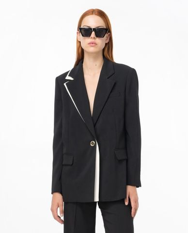  PINKO - Áo blazer nữ phom suông Massa 