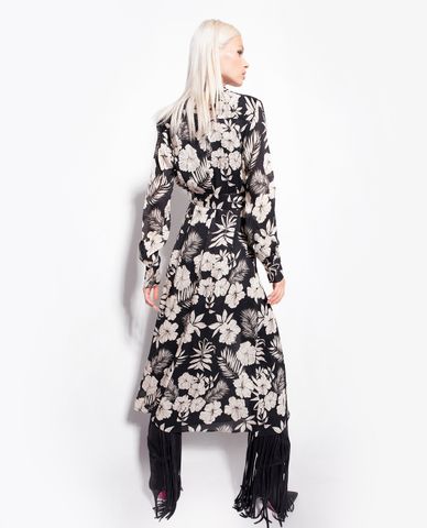  PINKO - Đầm sơ mi midi tay dài Assente 