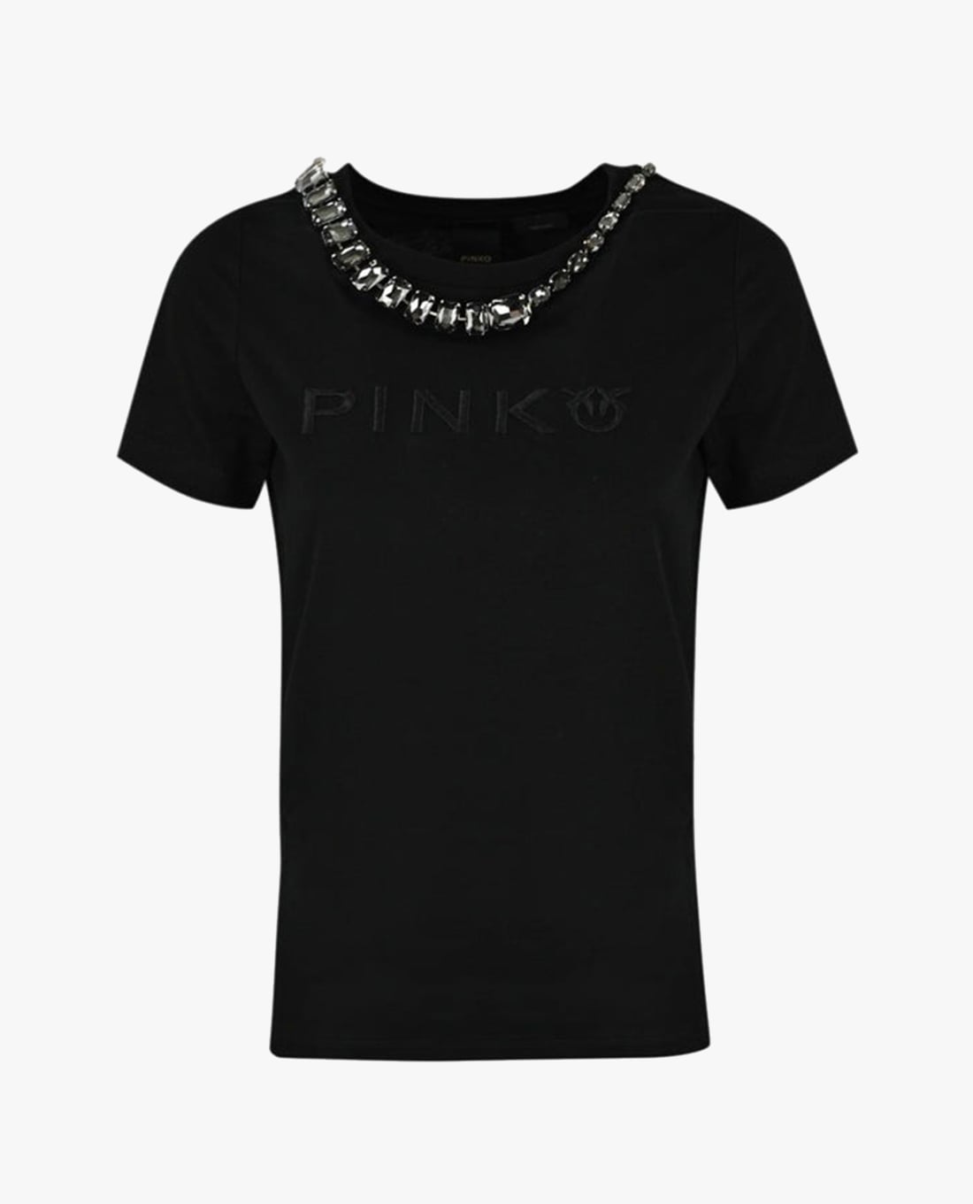 PINKO - Áo thun nữ cổ tròn tay ngắn Marcelle