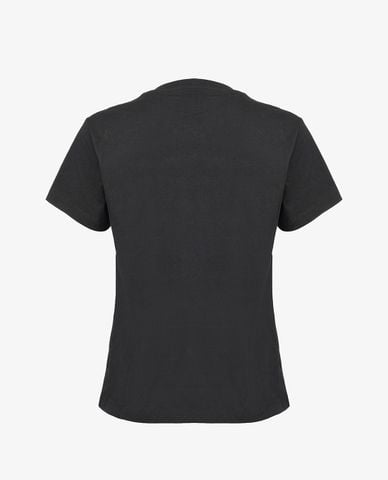  PINKO - Áo thun nữ tay ngắn Love Birds Embroidery 