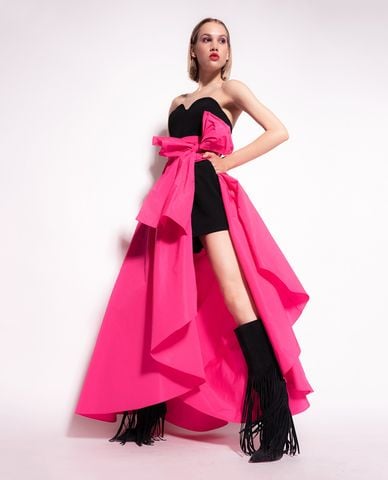  PINKO - Đầm hai mảnh phối playsuit Borneo 