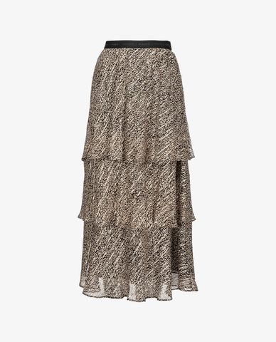  PINKO - Chân váy midi xếp nếp Lanciare 