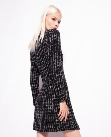  PINKO - Đầm bút chì cổ V tay dài Assolto 