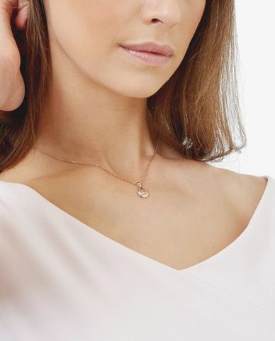  TED BAKER - Dây chuyền nữ mặt tròn Elvina 