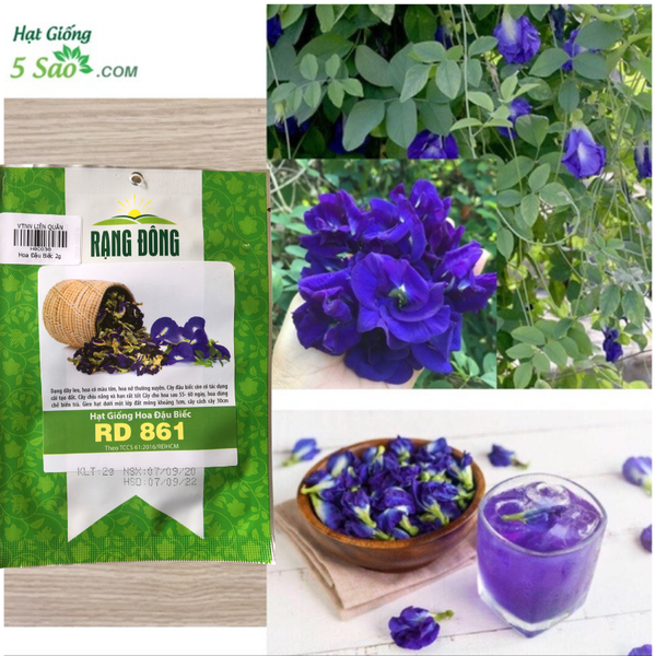 HOA ĐẬU BIẾC RADO 861 (2g)