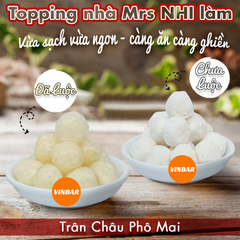 TOPPING TRÂN CHÂU PHÔ MAI (100 VIÊN/HỘP) - BẢO QUẢN NGĂN MÁT