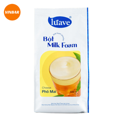 BỘT MILK FOAM PHÔ MAI 500 GRAM - LÚAVE (20 GÓI/THÙNG)