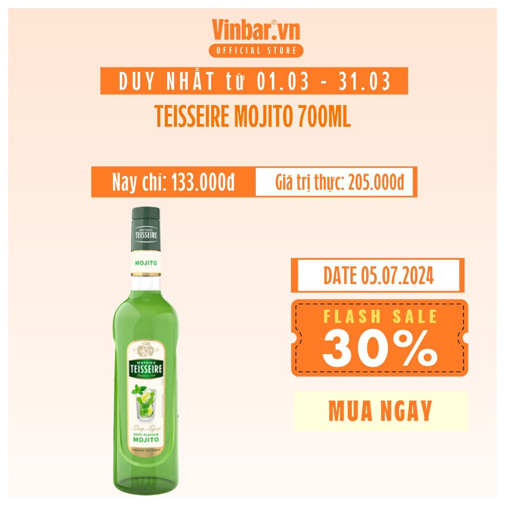 TEISSEIRE MOJITO 700ML