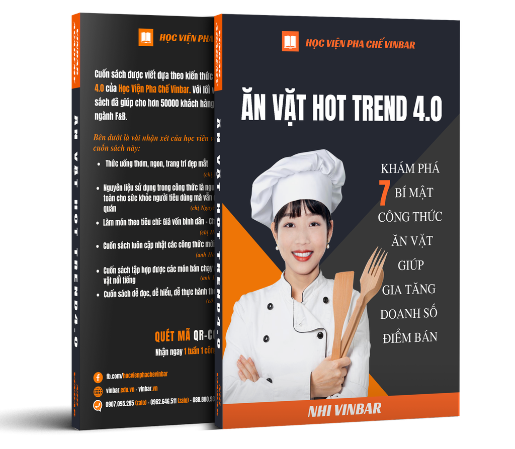 SÁCH ĂN VẶT HOT TREND 4.0