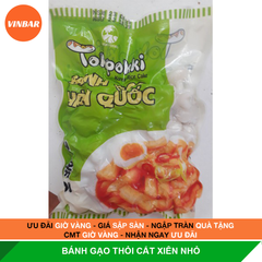 BÁNH GẠO THỎI CẮT XIÊN NHỎ